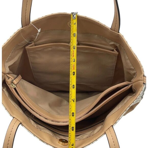 Jones New York Signature BLUSH/NUDE TOTE Shoulder Bag Blush/Neutral Tone - Picture 12 of 14